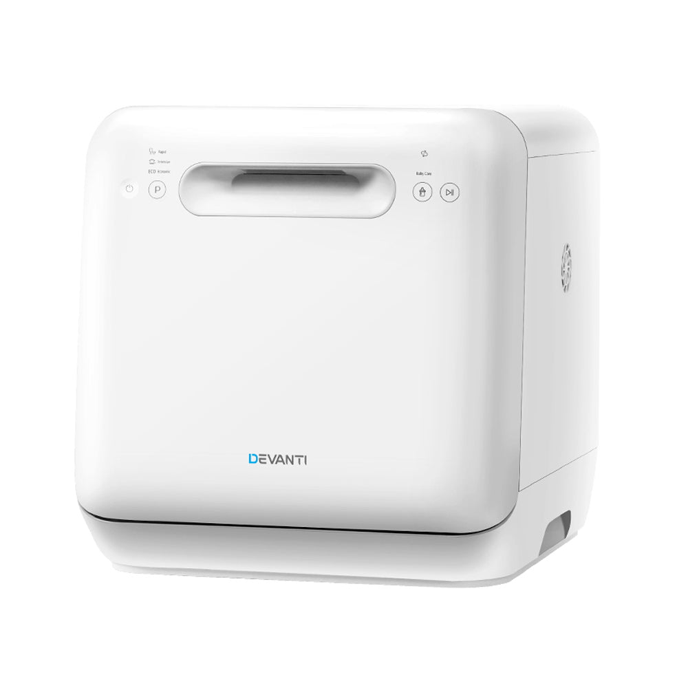 Devanti Benchtop Dishwasher 3 Place Bench Top Countertop Dish Washer C