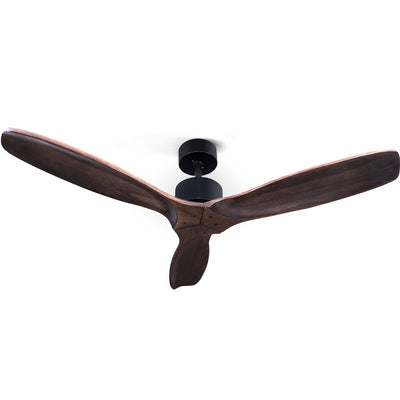 Devanti 52'' Ceiling Fan With Remote Control Fans 3 Timer 1300mm Wood