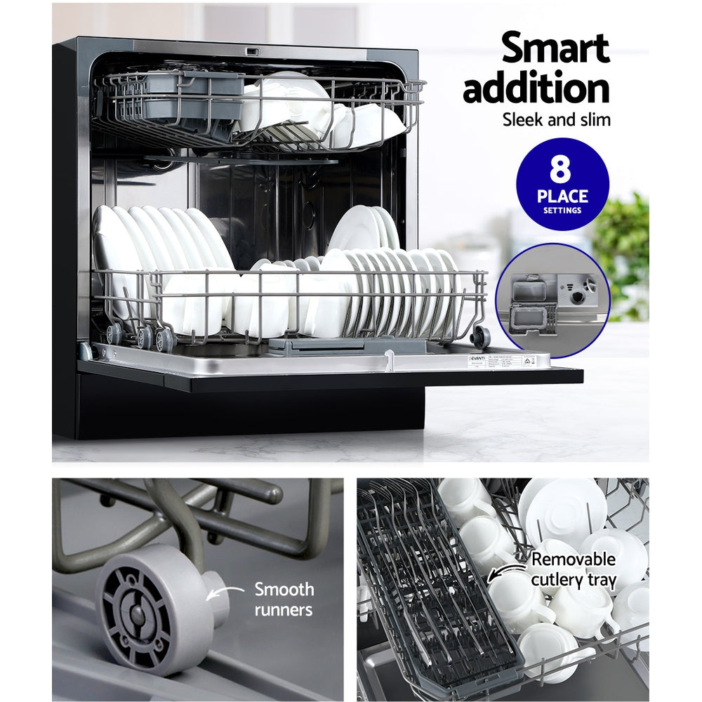 Devanti fashion counter bench dishwasher