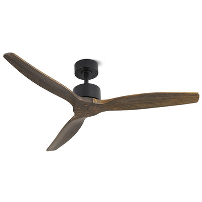 Devanti 52 Ceiling Fan AC Motor 3 Blades w/Remote - Dark Wood - Devanti