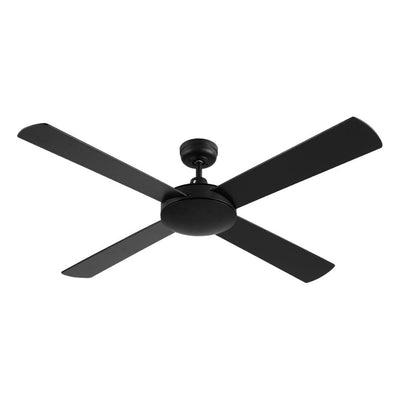 Devanti 52 Ceiling Fan w/Remote - Black - Devanti