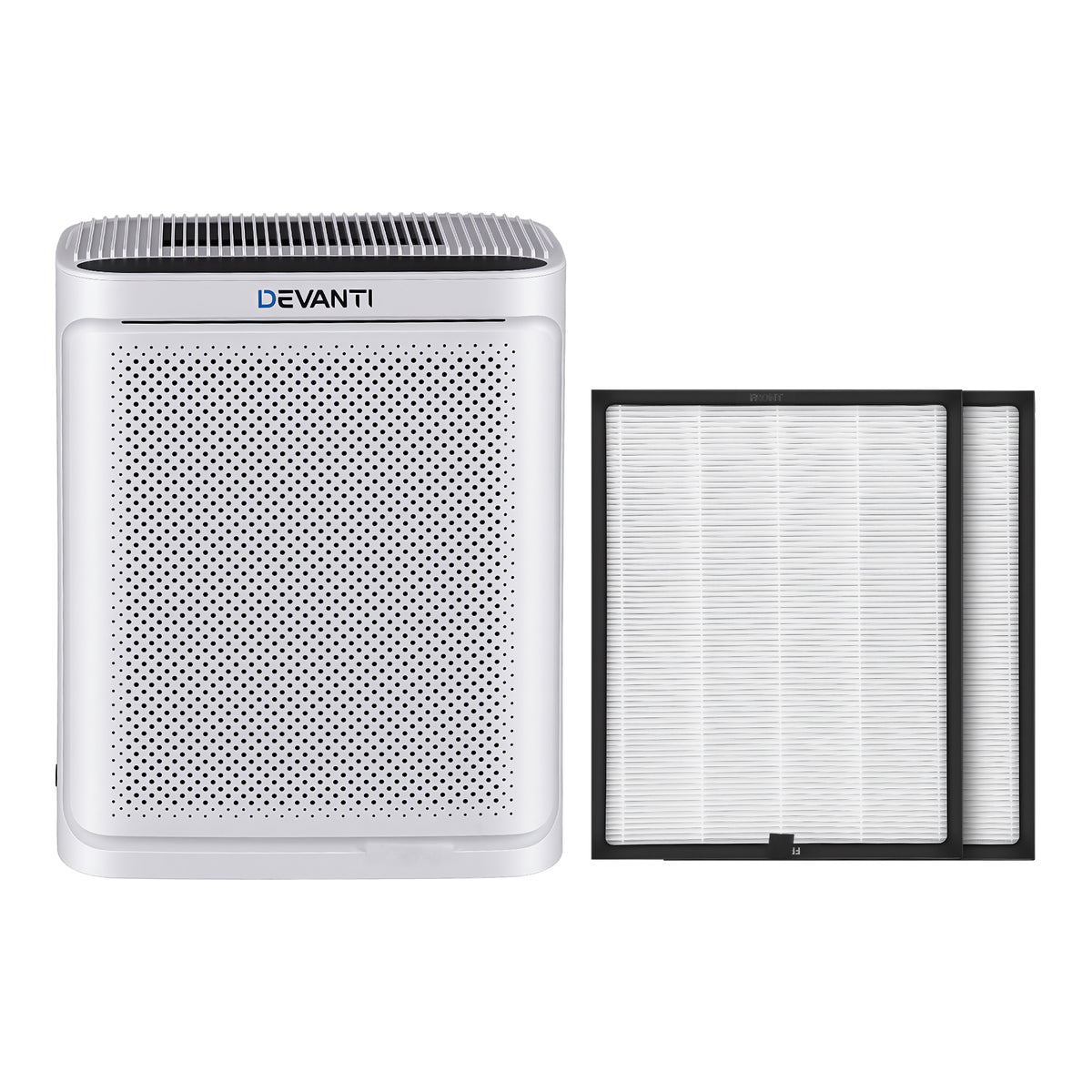 Devanti Air Purifier H12 HEPA Cleaner PM2.5 Display Spare Filter White