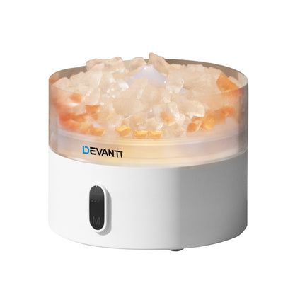Devanti Aroma Diffuser Aromatherapy Essential Oils Air Humidifier LED Crystal - Devanti