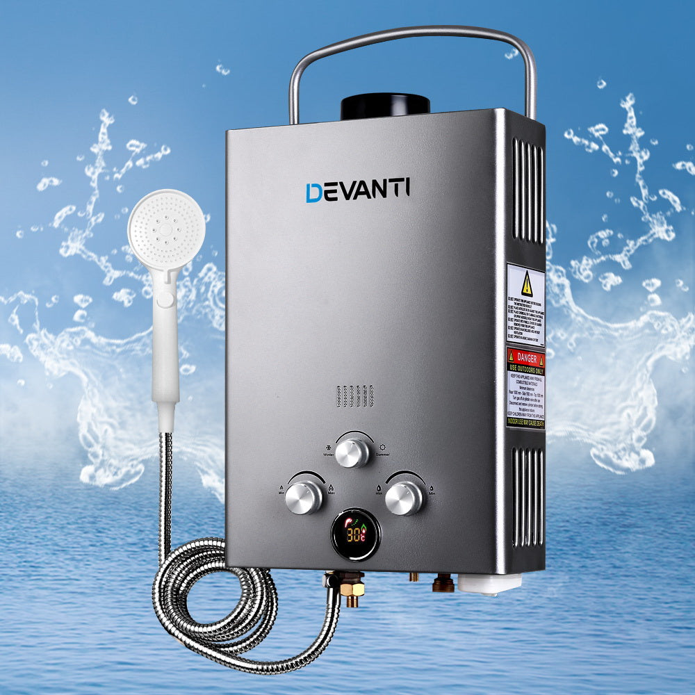 Gas camping shower hotsell