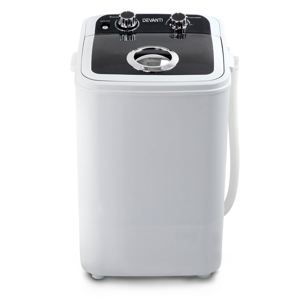 Devanti Portable Washing Machine Black