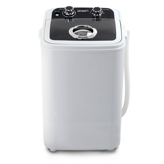 Devanti Portable Washing Machine Black