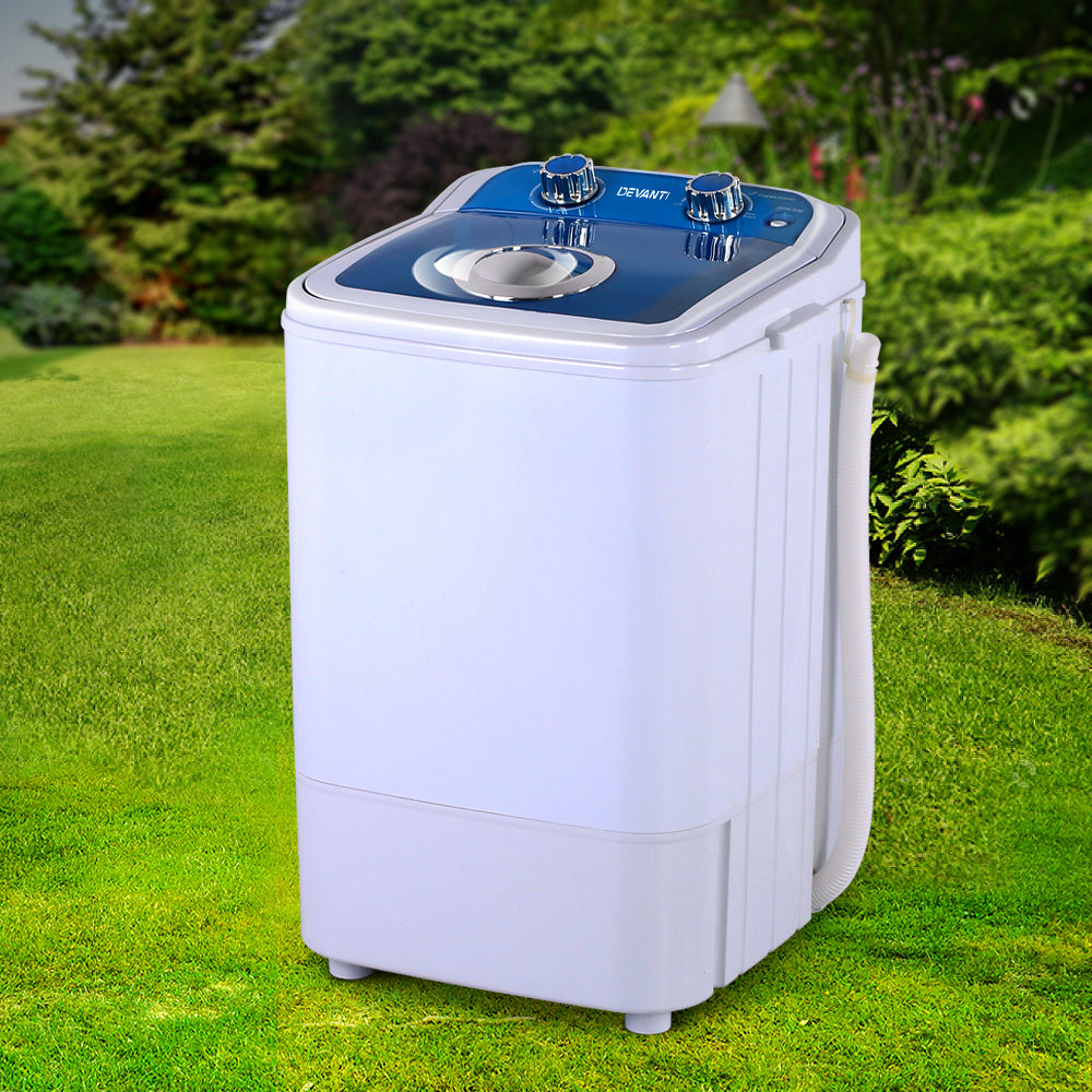 Devanti Portable Washing Machine Blue