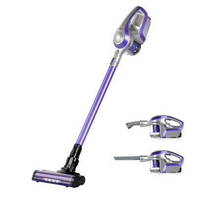 Devanti Cordless 150W Handstick Vacuum Cleaner Purple and Grey